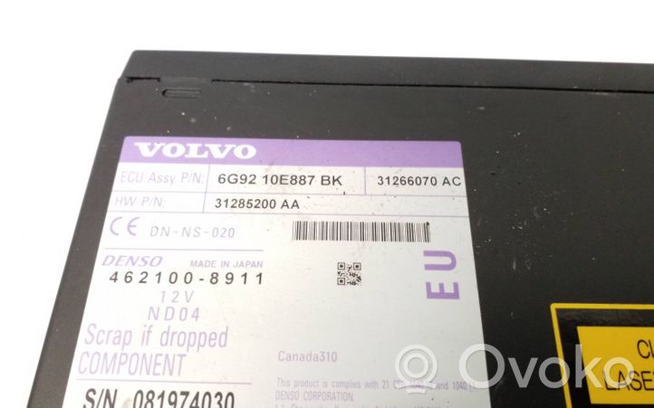 Volvo XC60 Navigaatioyksikkö CD/DVD-soitin 31285200AA