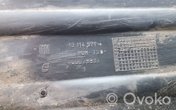 Opel Meriva A Protezione anti spruzzi/sottoscocca del motore 13114571