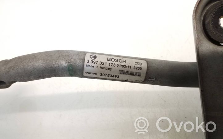 Volvo V60 Mechanizm i silniczek wycieraczek szyby przedniej / czołowej 30753493