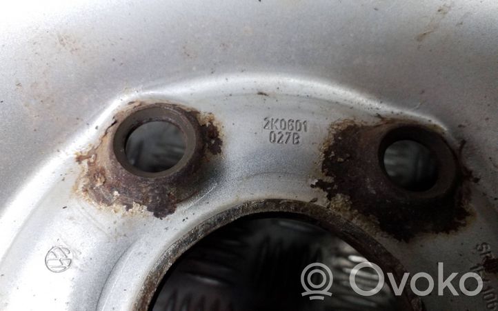 Volkswagen Caddy R 15 metāla disks (-i) 2K0601027B
