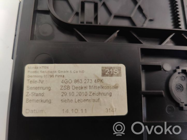 Audi A6 S6 C7 4G Panel popielniczki przedniej tunelu środkowego 4G0863273