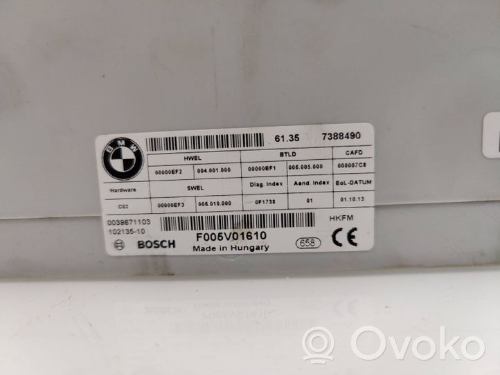 BMW 3 F30 F35 F31 Takaluukun/tavaratilan ohjainlaite/moduuli 7388490