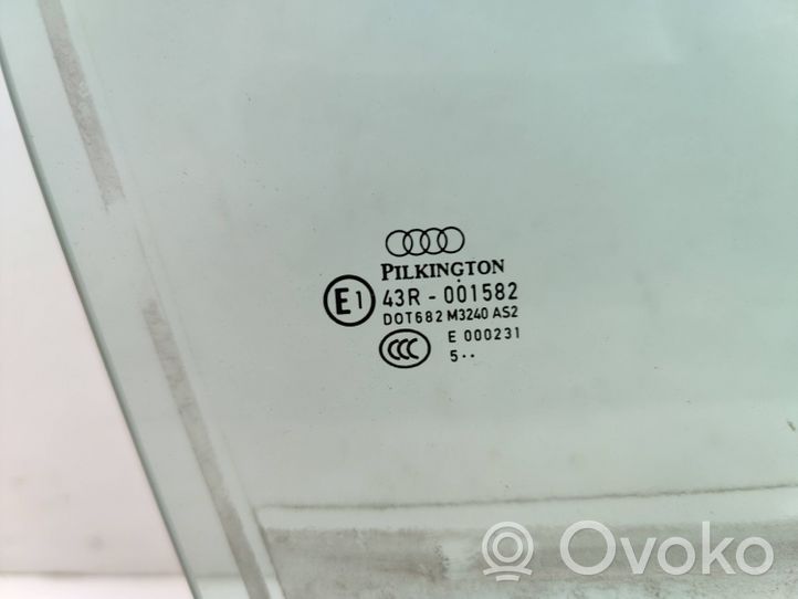 Audi Q7 4L Szyba drzwi przednich 43R001582