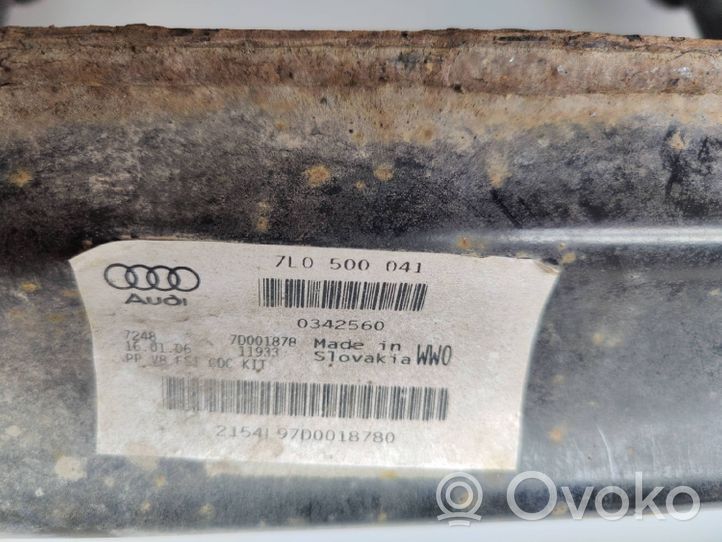 Audi Q7 4L Sottotelaio posteriore 7L0500041