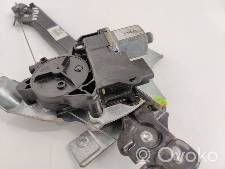 Peugeot 508 Rear door window regulator with motor 9688808380