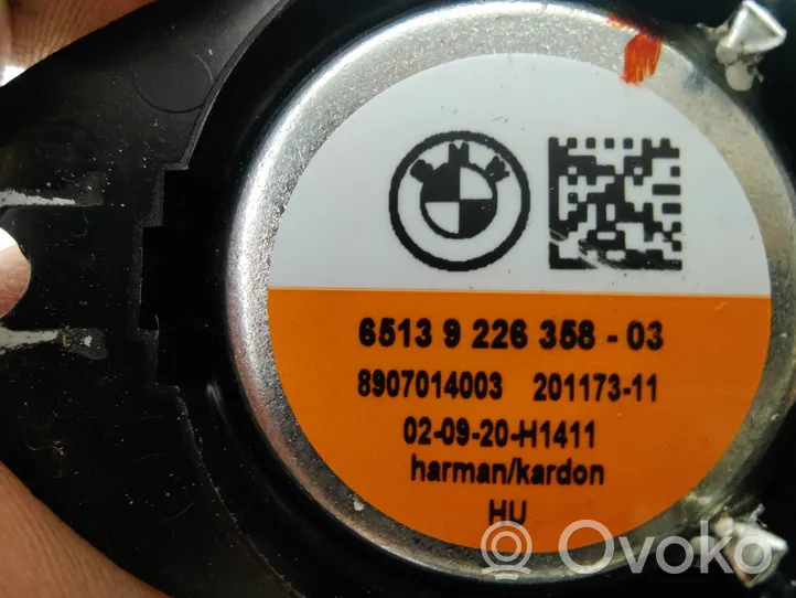 BMW 5 G30 G31 Altoparlante ad alta frequenza portiera anteriore 6513922635803