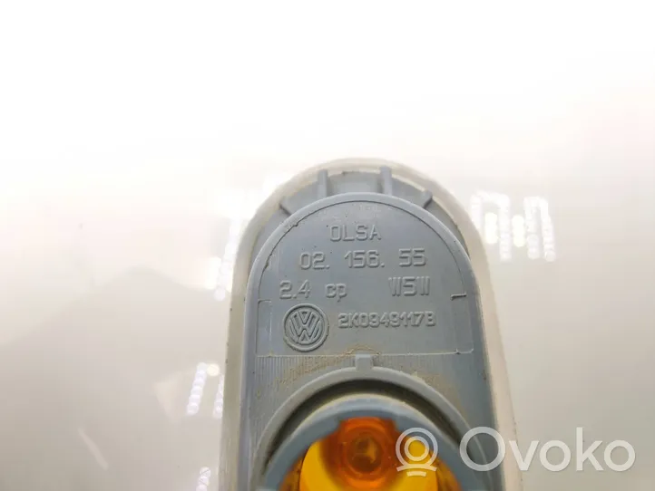 Volkswagen Caddy Feu clignotant répétiteur d'aile avant 2K0949117B