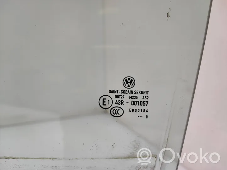 Volkswagen Caddy Front door window glass four-door 43R001057