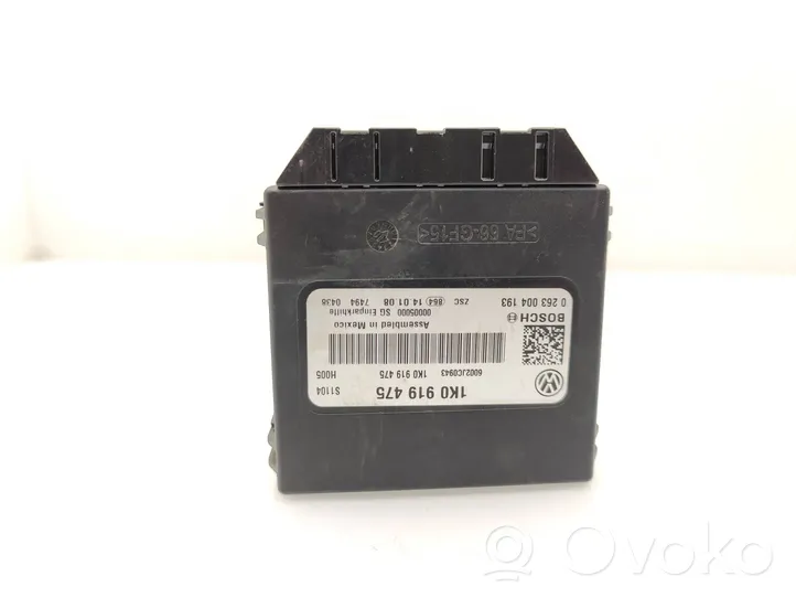 Volkswagen Caddy Parking PDC control unit/module 1K0919475