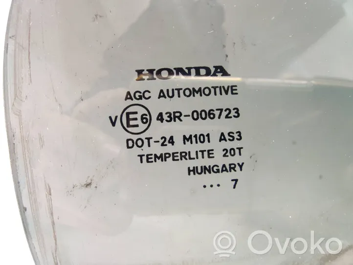 Honda CR-V Vetro del finestrino della portiera posteriore 43R006723