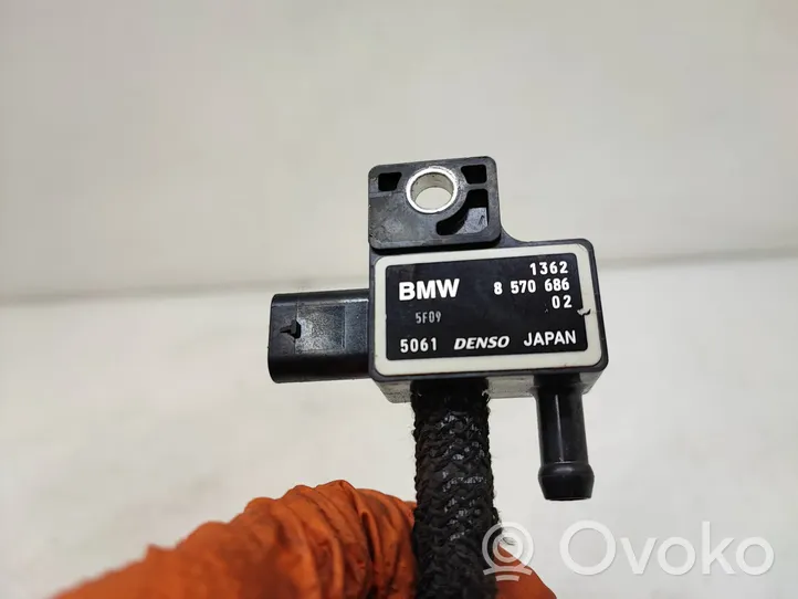 BMW 5 G30 G31 Sensore di pressione dei gas di scarico 8570686