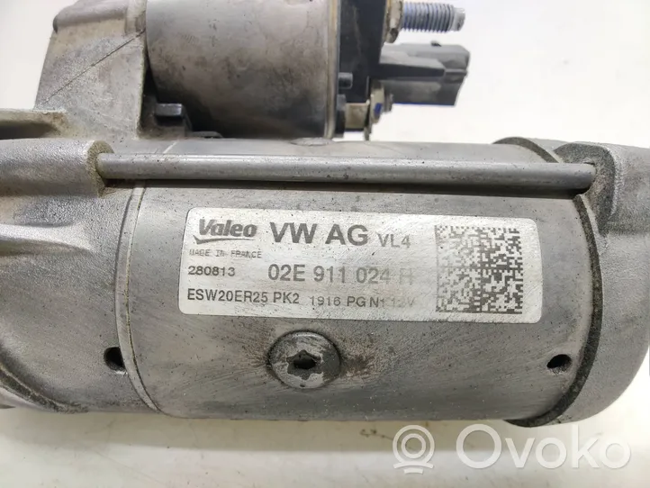 Volkswagen Caddy Starter motor 02E911024H