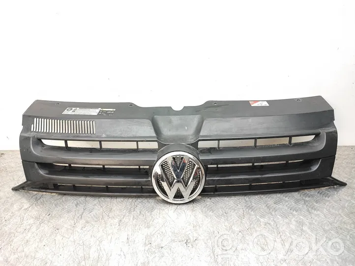 Volkswagen Transporter - Caravelle T5 Griglia superiore del radiatore paraurti anteriore 7E0853653