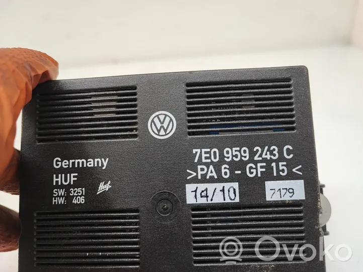 Volkswagen Transporter - Caravelle T5 Door control unit/module 7E0959243C