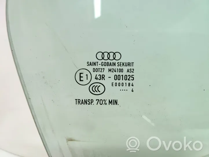 Audi A3 S3 8V Pagrindinis priekinių durų stiklas (keturdurio) 43R001025