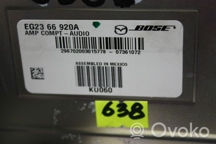 Mazda CX-7 Kit sistema audio EG2366920A