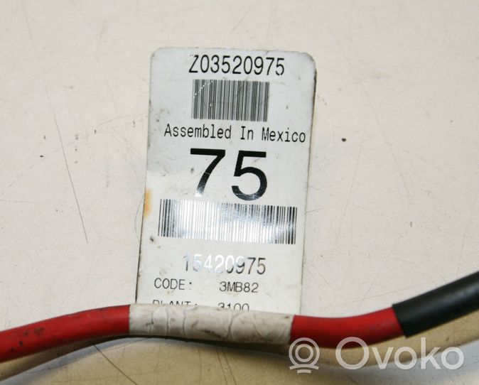 Mercedes-Benz ML W163 Cavo positivo (batteria) A1635400169