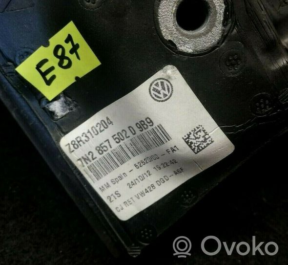 Volkswagen Sharan Etuoven sähköinen sivupeili 7N2857502D