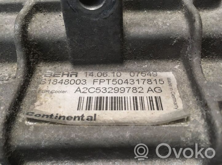 Iveco Daily 5th gen Refroidisseur de vanne EGR 504317811