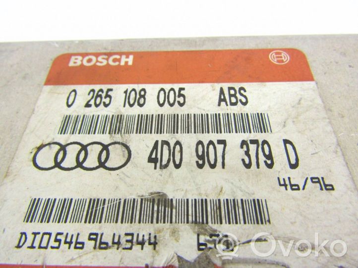 Audi A6 S6 C4 4A Variklio valdymo blokas 0265108005ABS