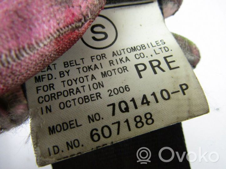 Toyota RAV 4 (XA30) Ceinture de sécurité avant 
