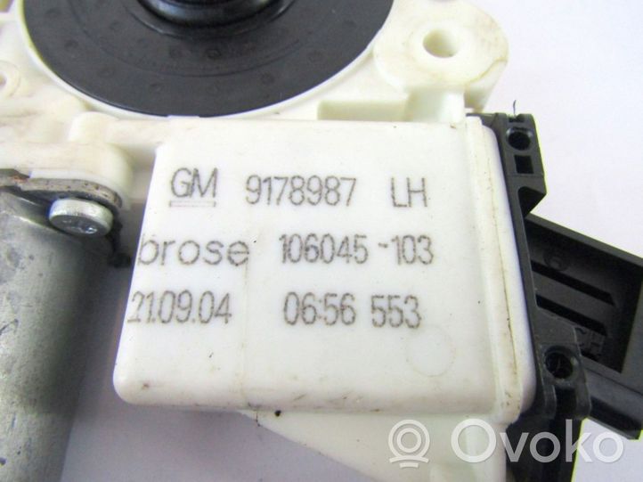 Opel Vectra C Front door window regulator motor 