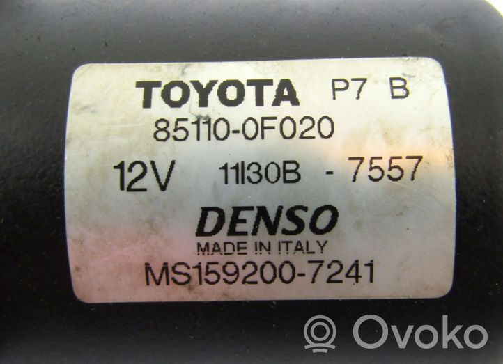 Toyota Corolla Verso E121 Pyyhkimen moottori 