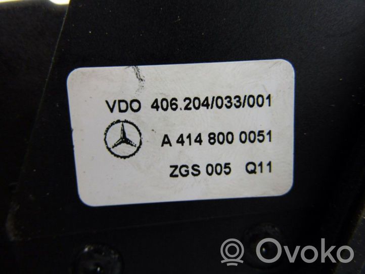Mercedes-Benz Vaneo W414 Motorino della chiusura centralizzata 