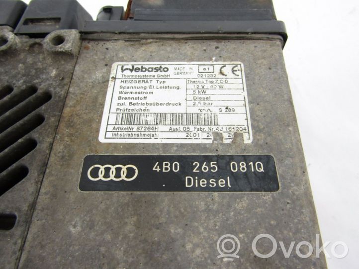 Audi A6 S6 C5 4B Electric cabin heater radiator 