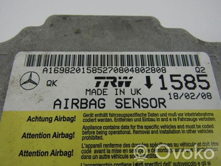 Mercedes-Benz A W169 Airbagsteuergerät 