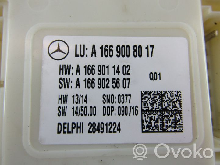 Mercedes-Benz GLE (W166 - C292) Altre centraline/moduli 