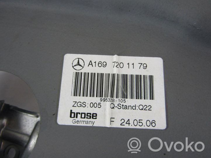 Mercedes-Benz A W169 Podnośnik szyby drzwi z silniczkiem 