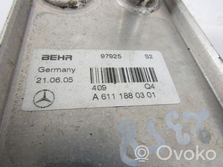 Mercedes-Benz CLK A209 C209 Öljynsuodattimen kannake 