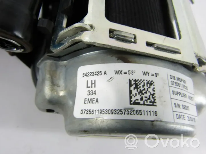 Fiat 500X Rear seatbelt 