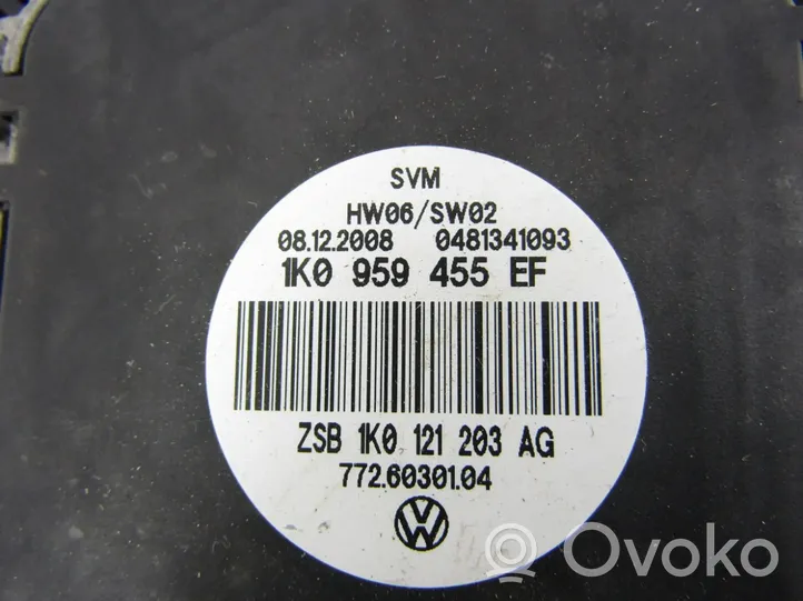 Volkswagen Golf VI Radiator cooling fan shroud 