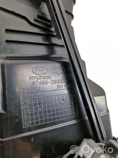 Hyundai ix35 Dysze / Kratki środkowego nawiewu deski rozdzielczej 