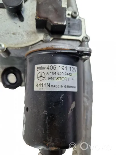 Mercedes-Benz ML W166 Mechanizm i silniczek wycieraczek szyby przedniej / czołowej 