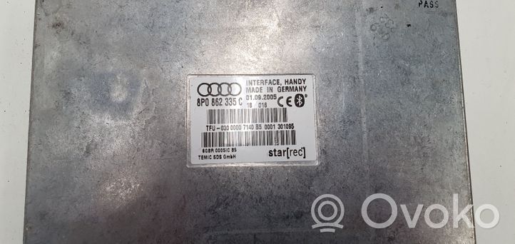 Audi A4 S4 B7 8E 8H Module unité de contrôle Bluetooth 8P0862335C