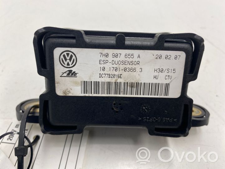 Volkswagen Touran I ESP Drehratensensor Querbeschleunigungssensor 7H0907655A