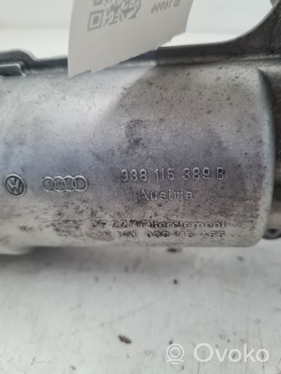 Volkswagen PASSAT B5 Eļļas filtra turētājs / dzesētājs 038115389B