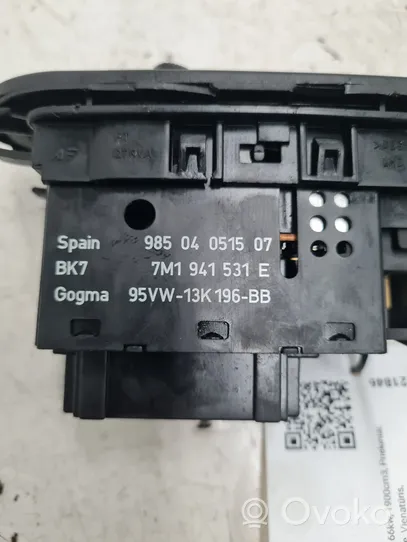 Ford Galaxy Interrupteur d’éclairage 7M1941531E