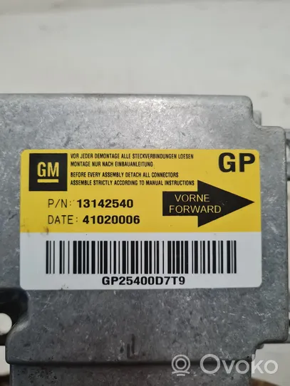 Opel Vectra C Airbag control unit/module 13142540