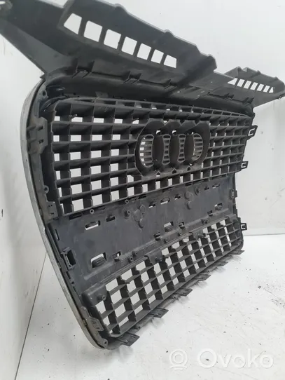 Audi A6 S6 C6 4F Grille calandre supérieure de pare-chocs avant 