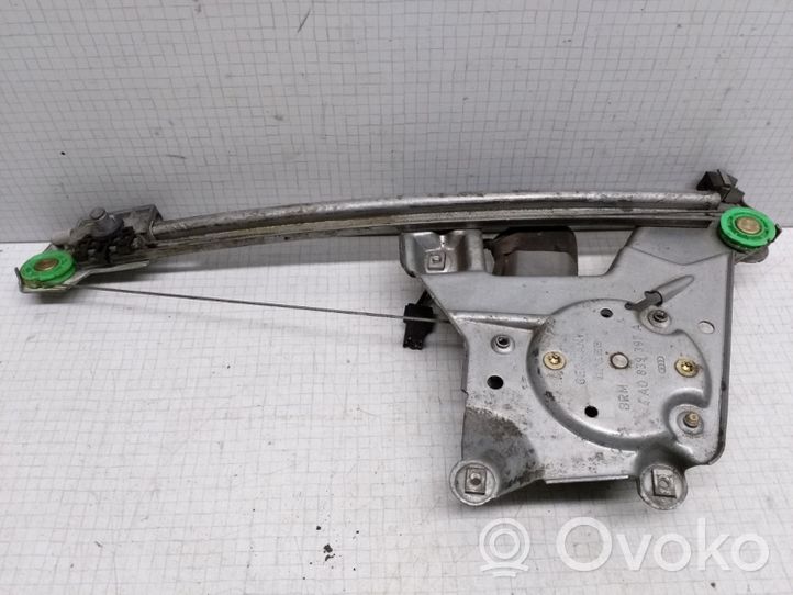 Audi A6 S6 C4 4A Rear door window regulator with motor 4A0839397A