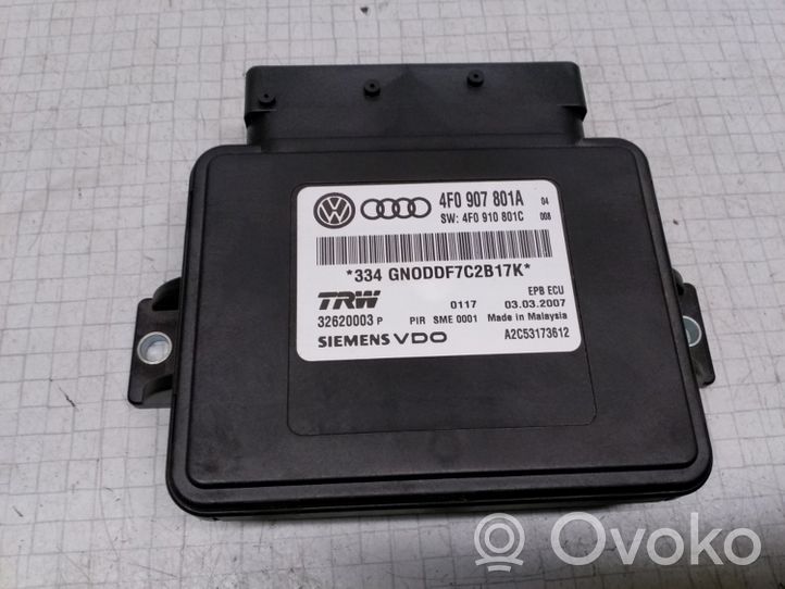 Audi A6 S6 C6 4F Unidad de control/módulo del sistema freno 4F0907801A