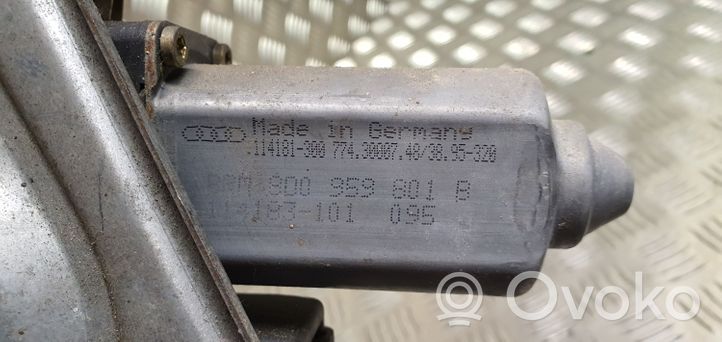 Audi A4 S4 B5 8D Regulador de puerta delantera con motor 8D0959801B