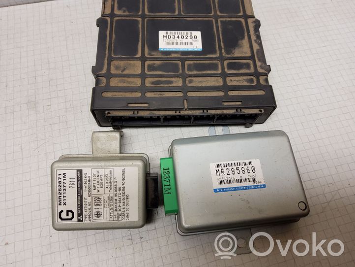 Mitsubishi Galant Kit centralina motore ECU e serratura MD340290