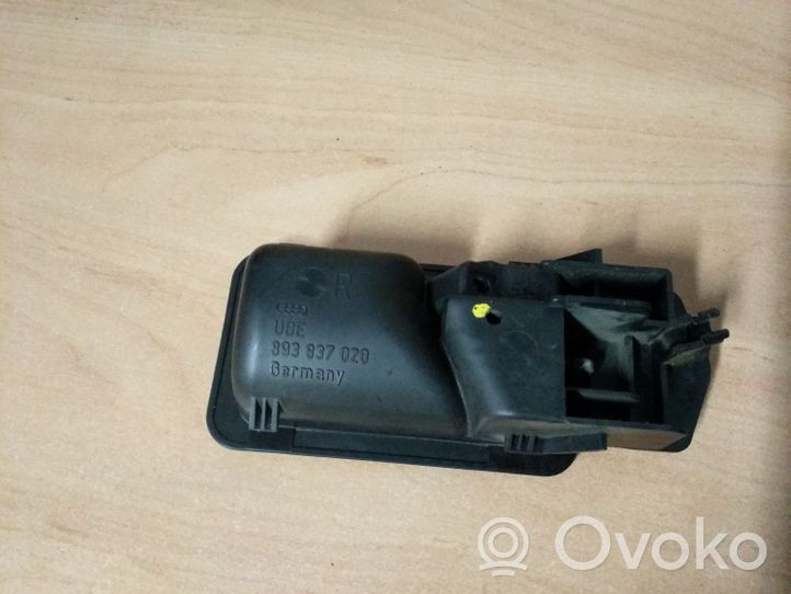 Audi 100 200 5000 C3 Priekinė atidarymo rankenėlė (vidinė) 893837020