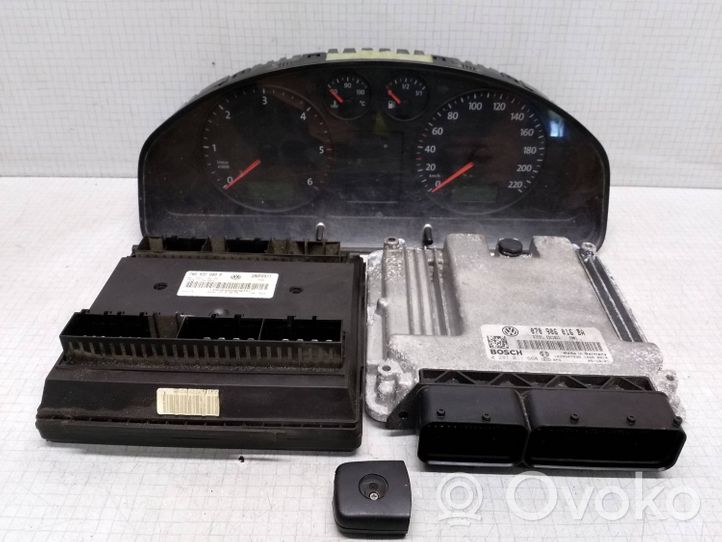 Volkswagen Transporter - Caravelle T5 Kit calculateur ECU et verrouillage 7H0937049P