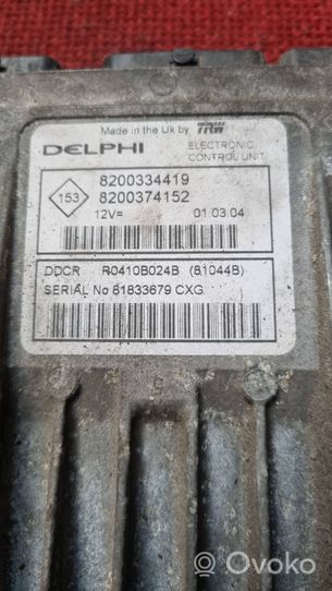 Renault Megane II Calculateur moteur ECU 8200374152